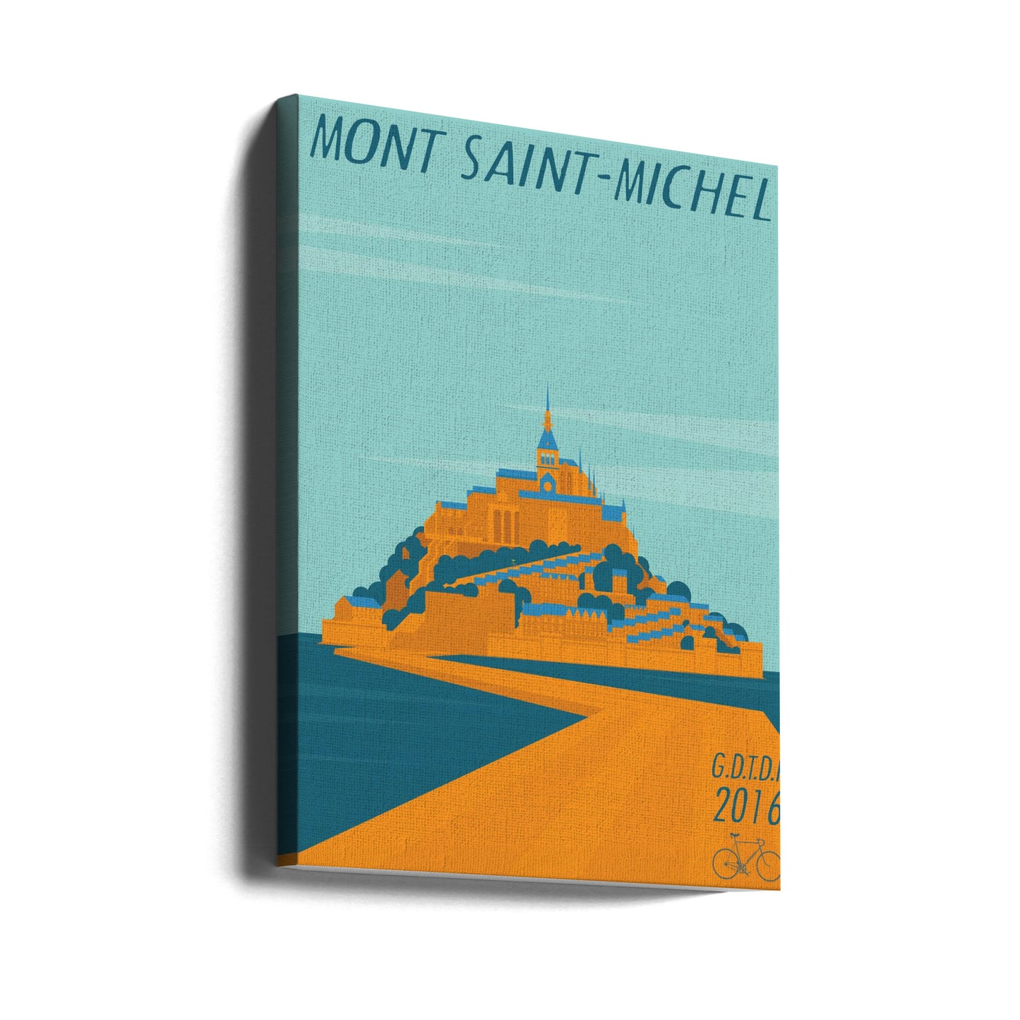 Mont Saint Michel | Wydruki na łótnie