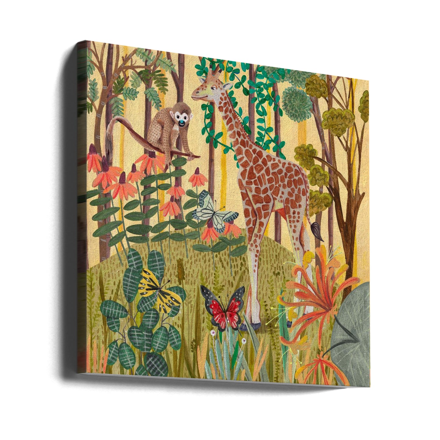 Giraffa in natura | Stampe su Tela