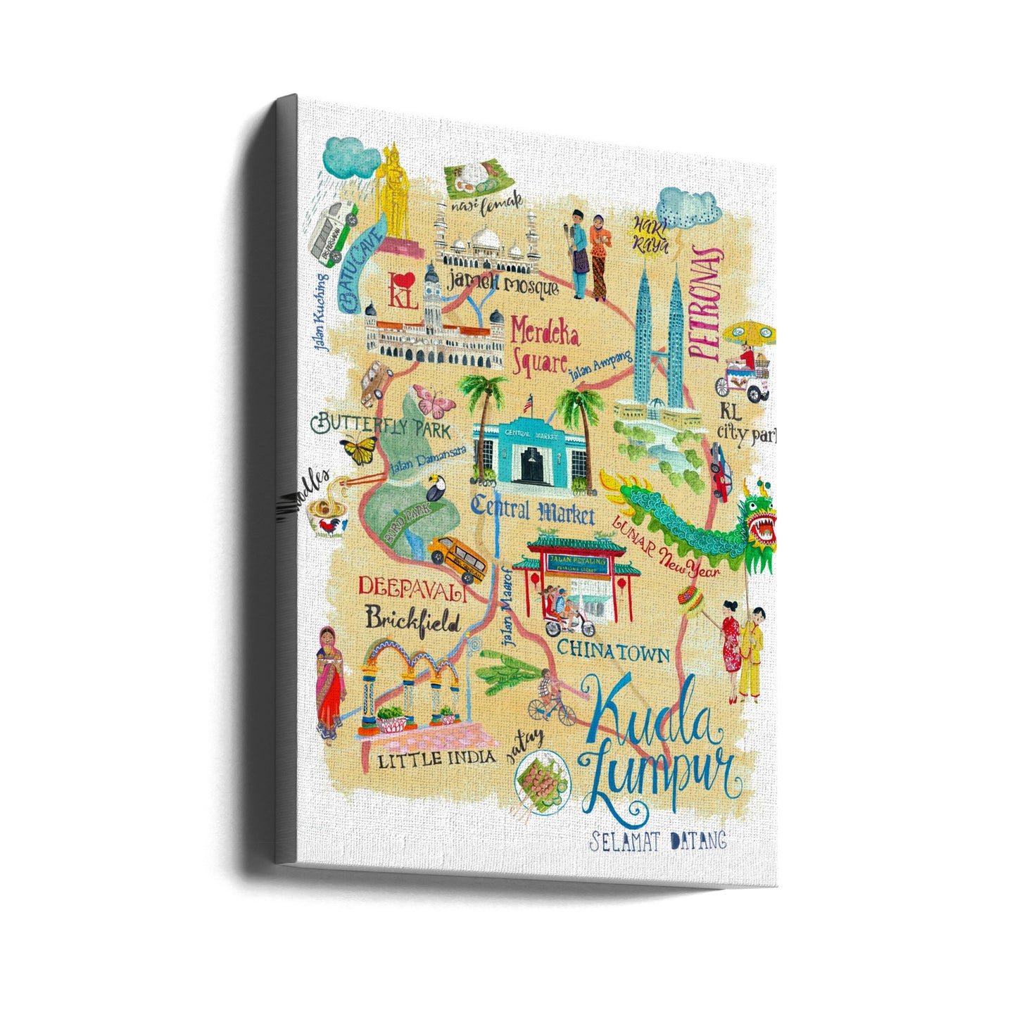 Kuala Lumpur | Wydruki na łótnie