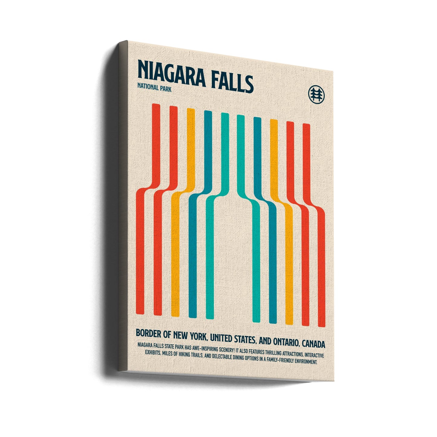Voyage au parc national des chutes du Niagara Posters - Affiche Artistique | Tableaux sur Toile