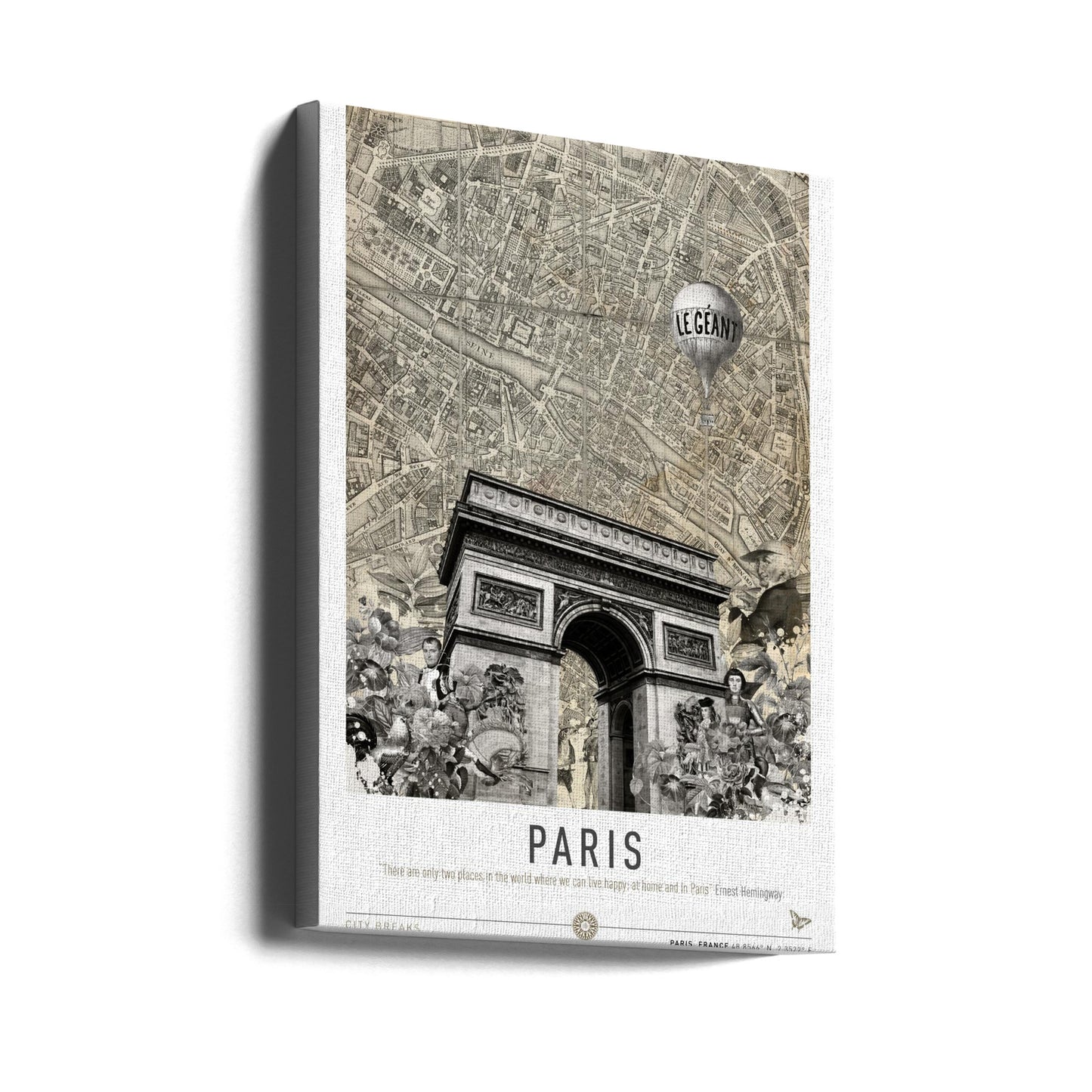 Paris (Escapades citadines) | Tableaux sur Toile