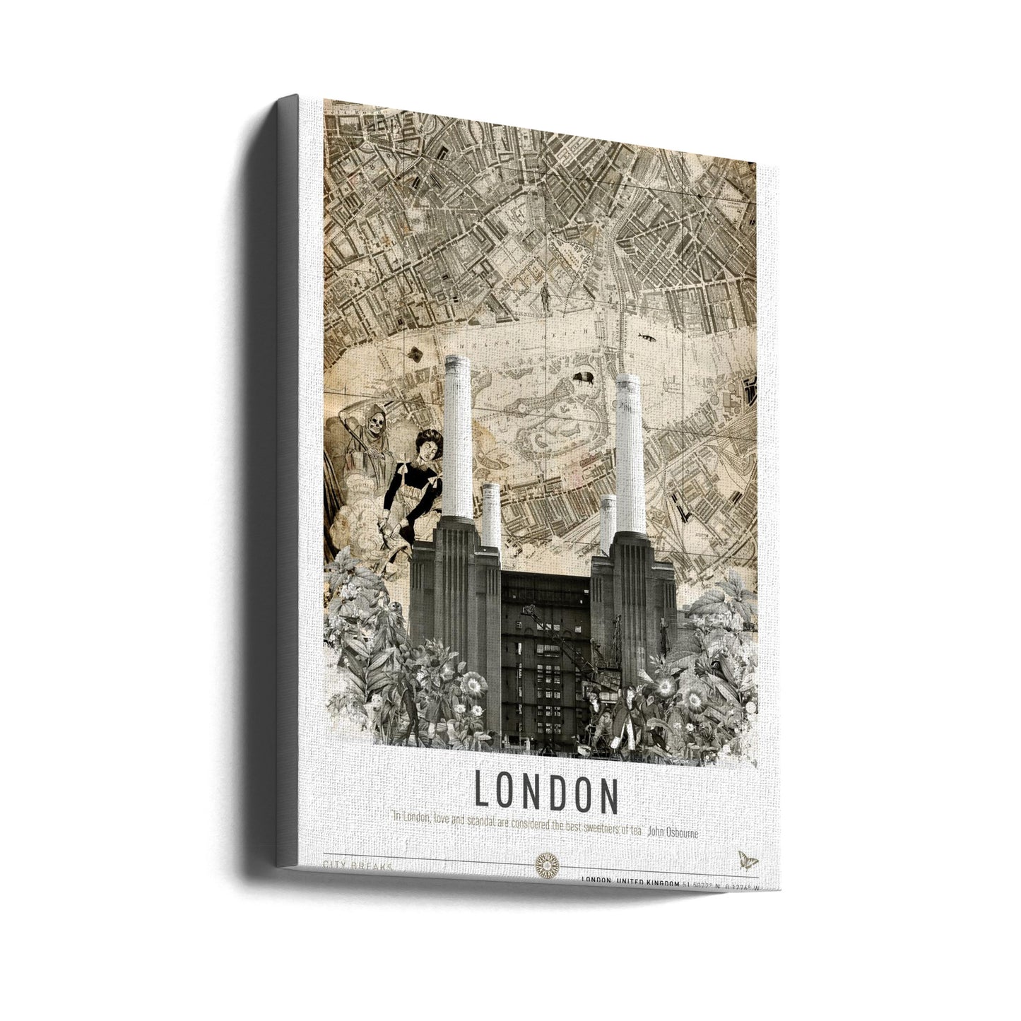 Londres Battersea (City Breaks) | Tableaux sur Toile