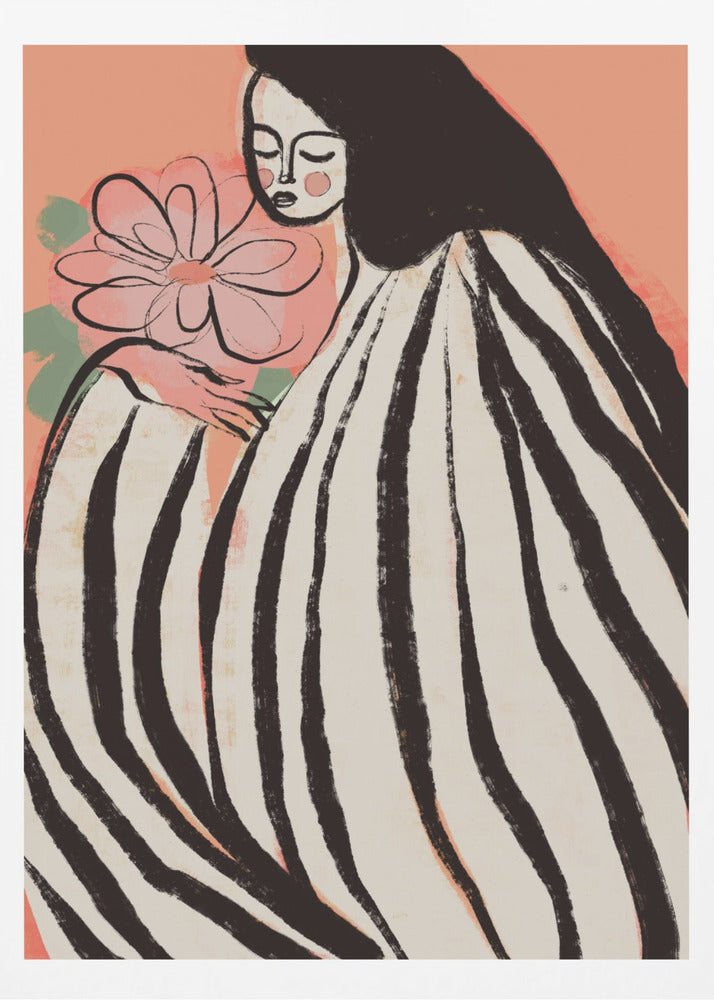 A Silent Moment (Peach) | Poster