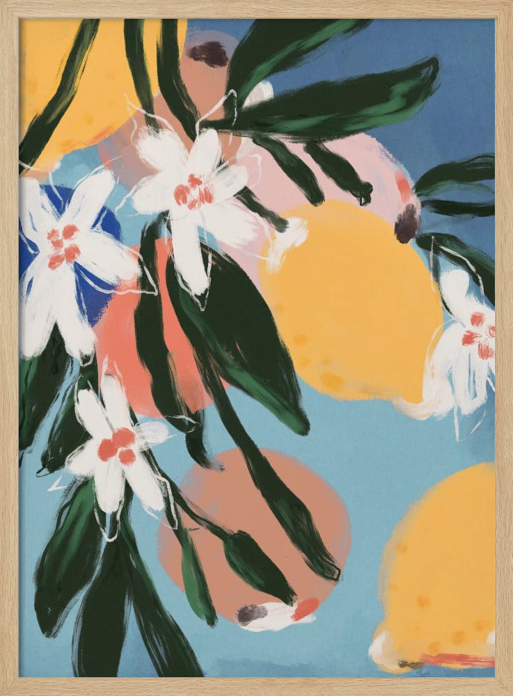 Lemon Blossom Breeze | Poster