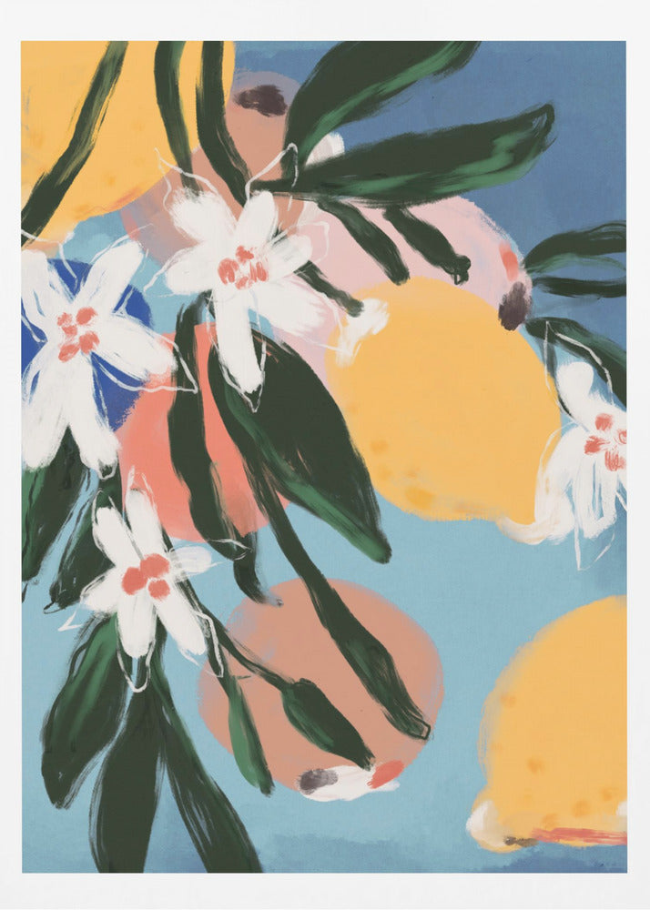 Lemon Blossom Breeze | Poster