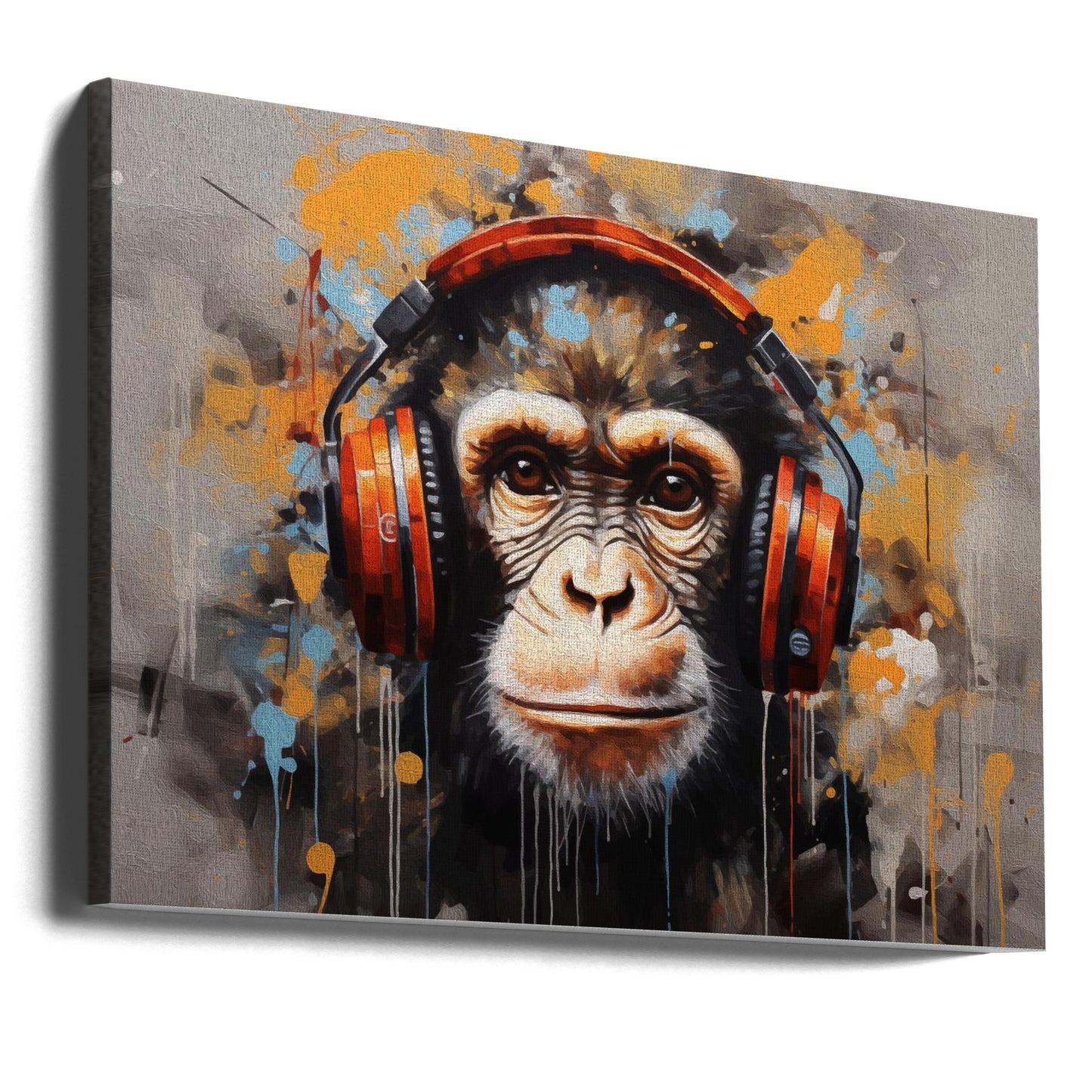 DJ Monkey | Wydruki na łótnie