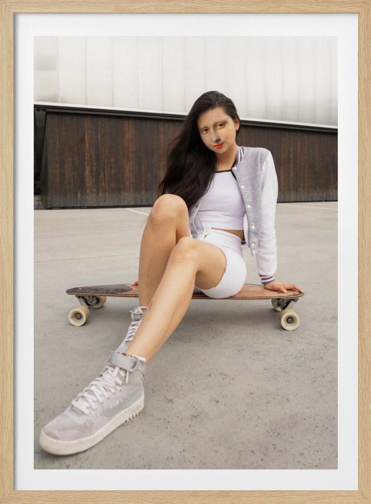 Skater Monalisa | Poster
