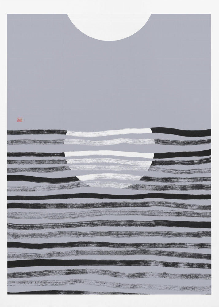 Hidden Moon N°2 | Reflection | Poster