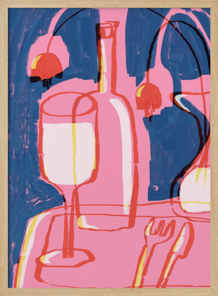Neon Still Life No 4 | Poster