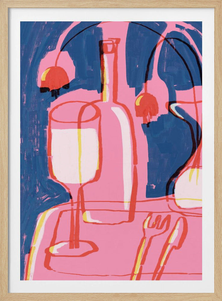 Neon Still Life No 4 | Poster