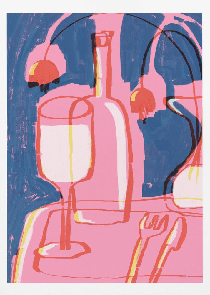 Neon Still Life No 4 | Poster