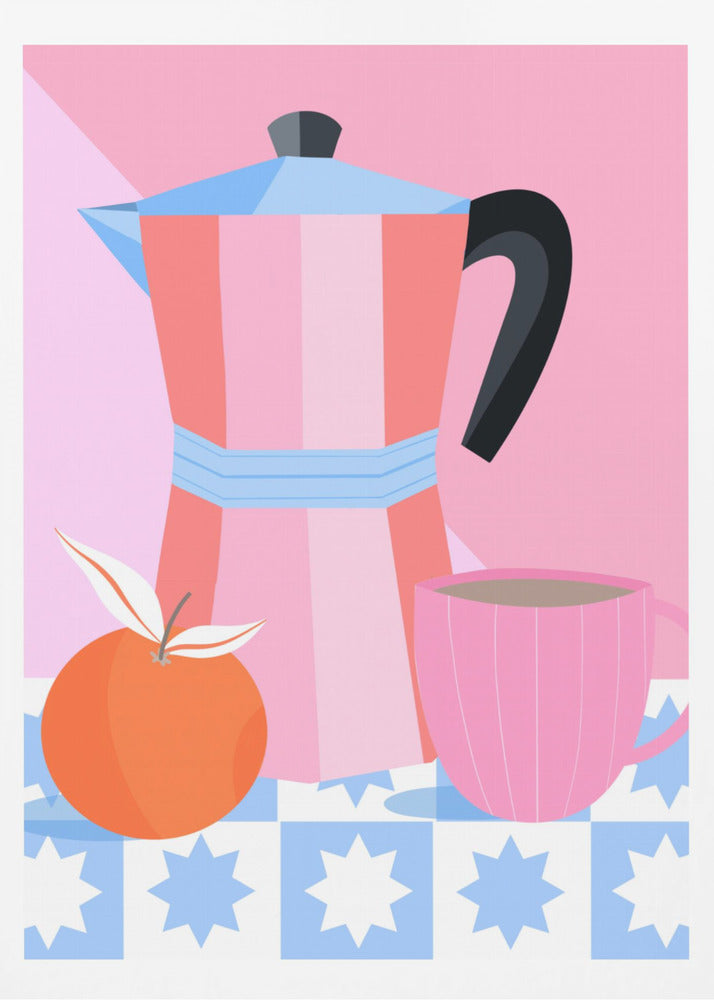 Still Life with Moka Pot | Poster