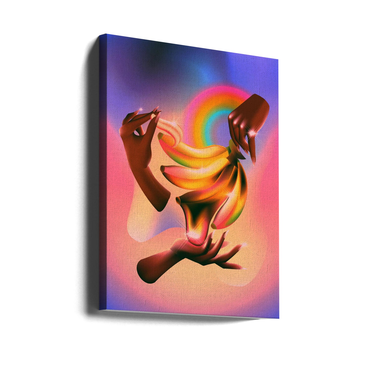 Melting Bananas | Canvas