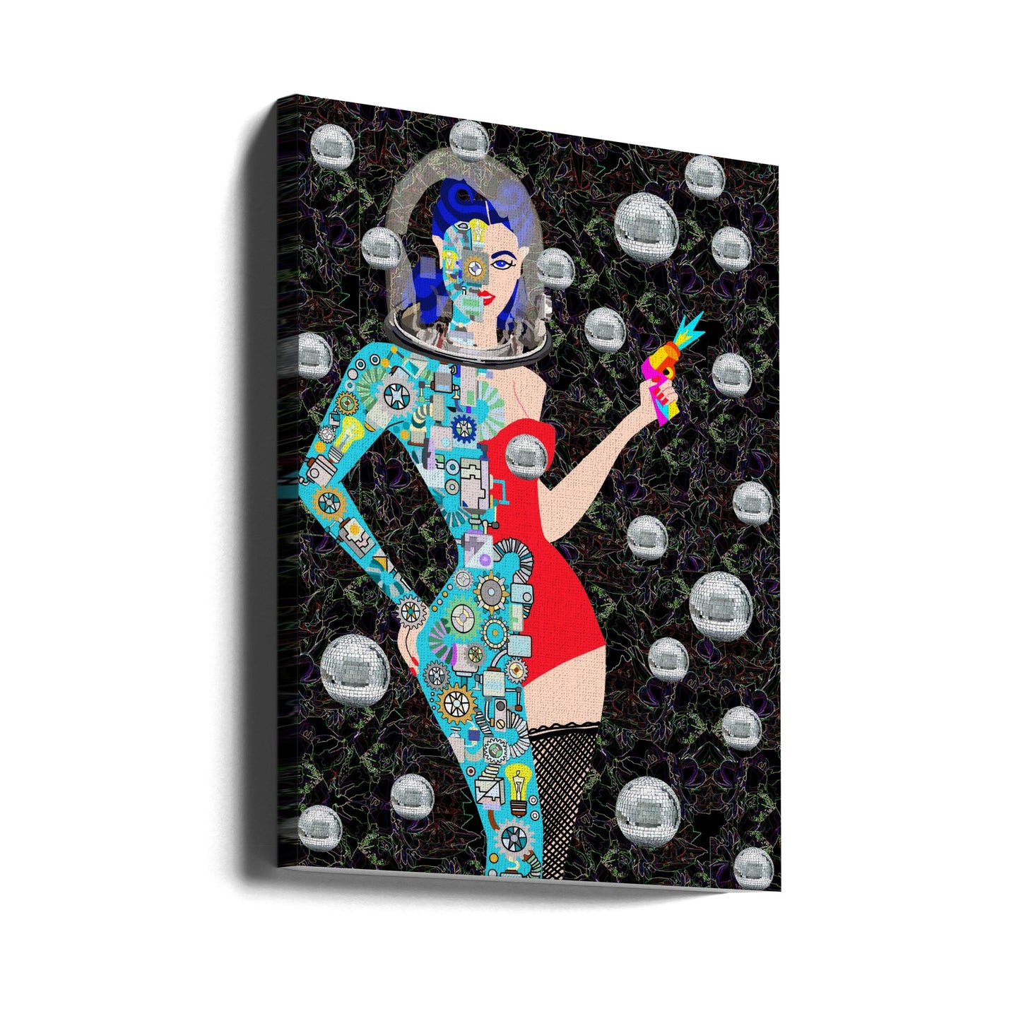 Disco Alien | Canvas