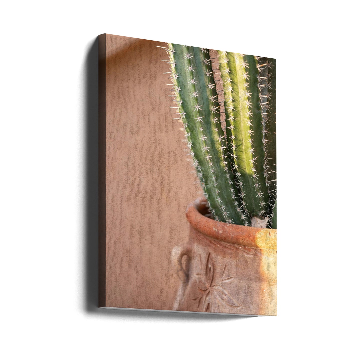 Grönt på orange | Resefotografering i Marrakech | Canvas