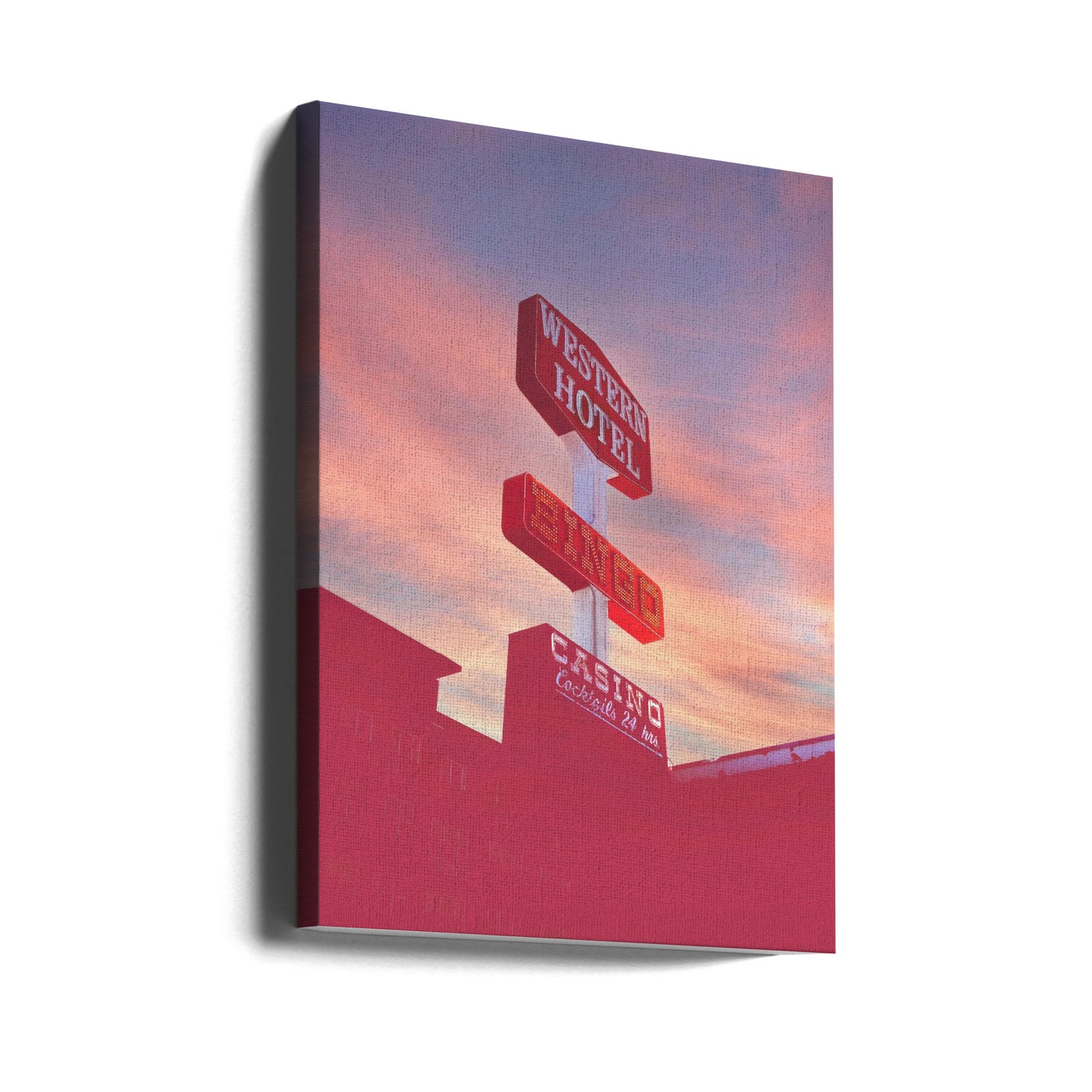 Las Vegas Western Hotel | Lærredsbilleder