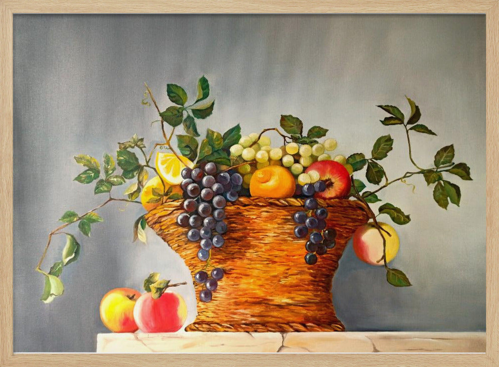 Cesto Con Frutta | Poster