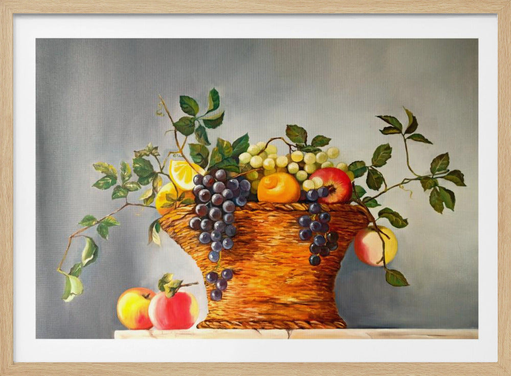 Cesto Con Frutta | Poster