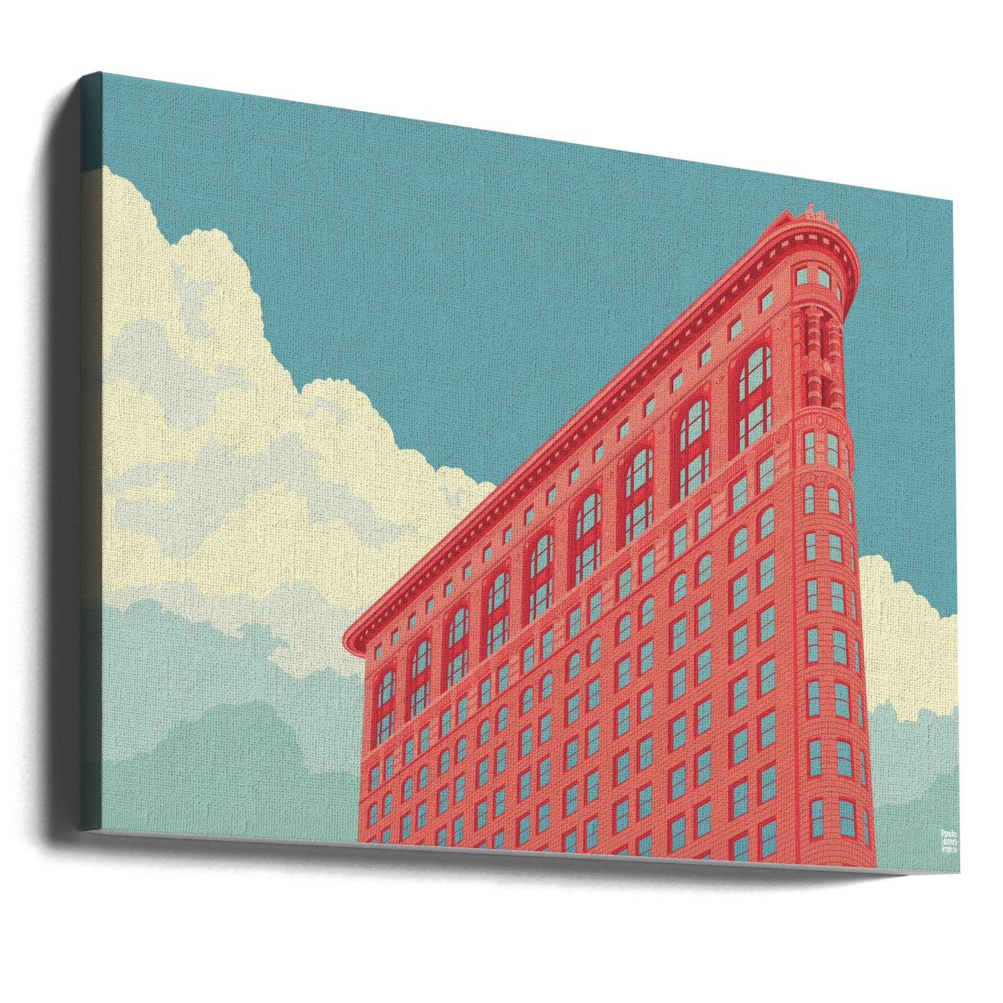 Edificio Flatiron di New York | Stampe su Tela