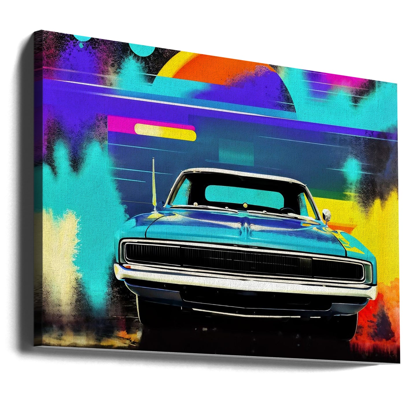 Graffitimachine serie | Canvasprints