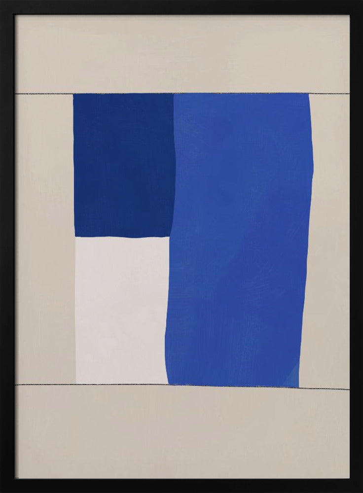 Minimal midcentury geometric block | Poster