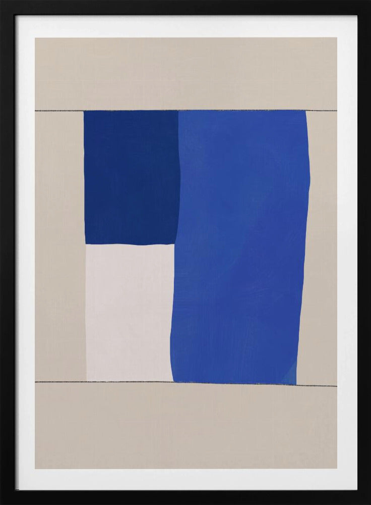 Minimal midcentury geometric block | Poster
