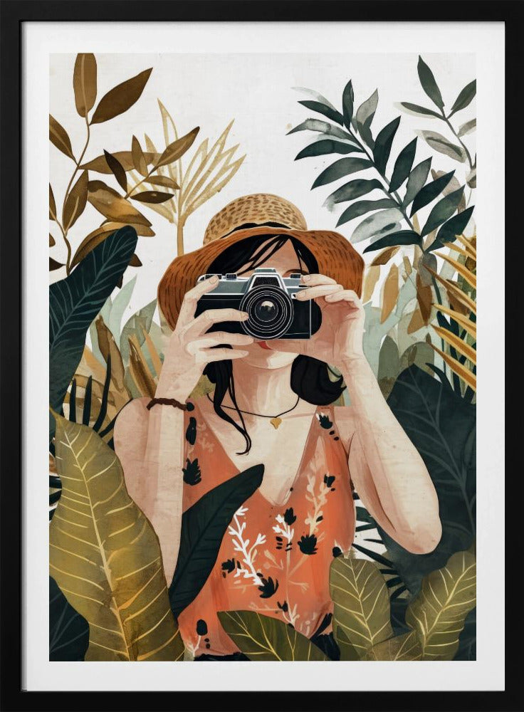 Vacation Watercolor Digital Painting (4) | Poster