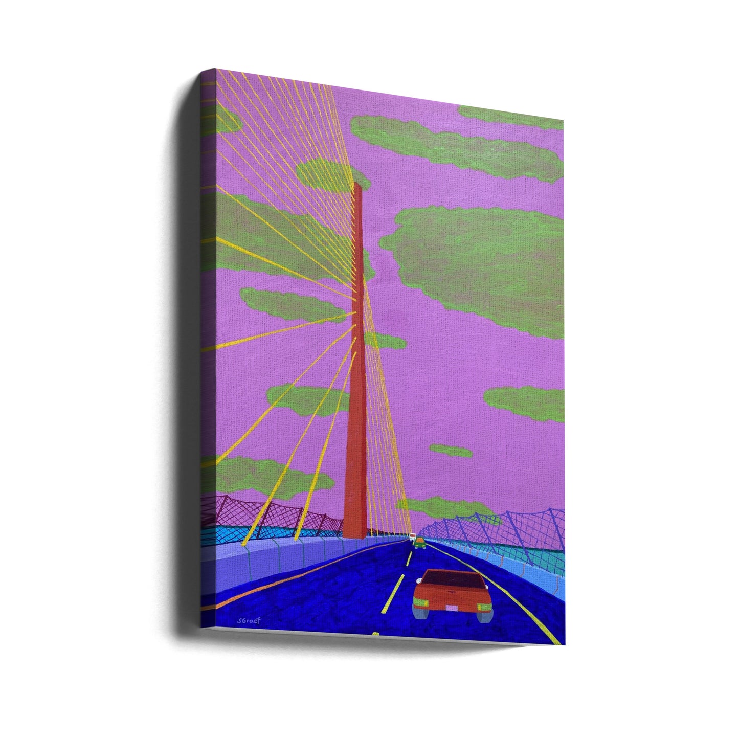 Sunshine Syway Bro #2 | Lærredsbilleder