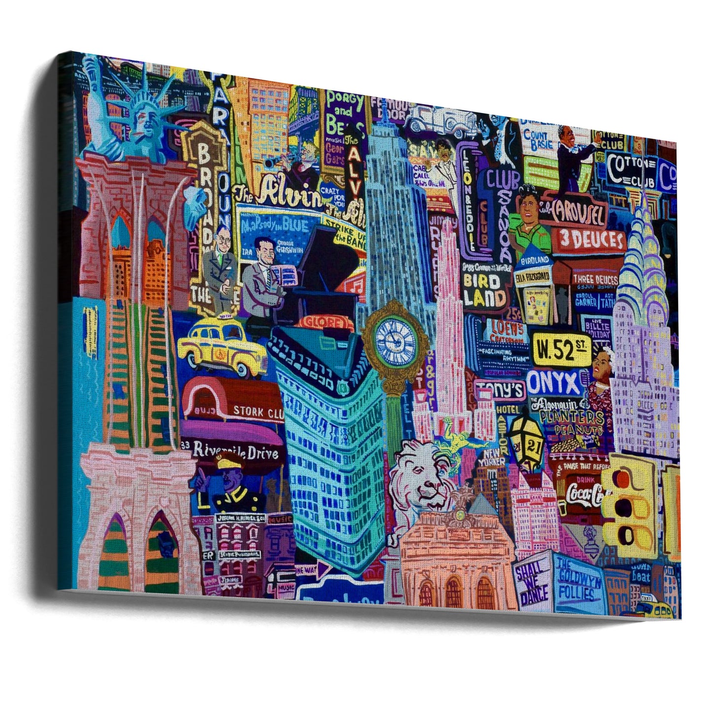 La Nueva York de Gershwin | Impresiones en Lienzo