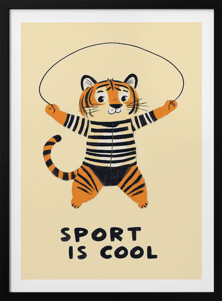 Jumping Tiger Fun | Poster