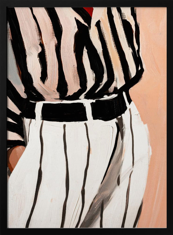 Stripe Elegance | Poster