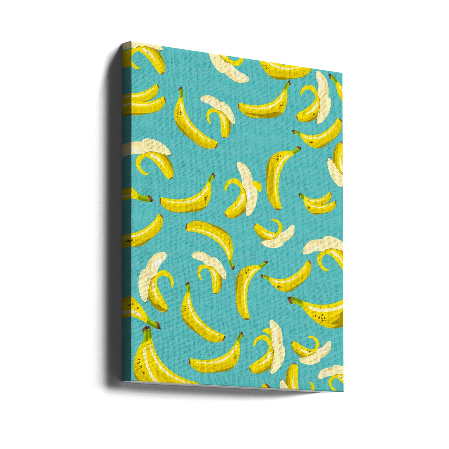 Playful Pattern Of Yellow Bananas | Canvas