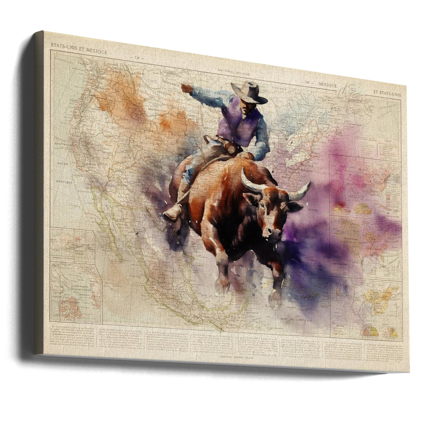 Cavaliere del Toro | Stampe su Tela
