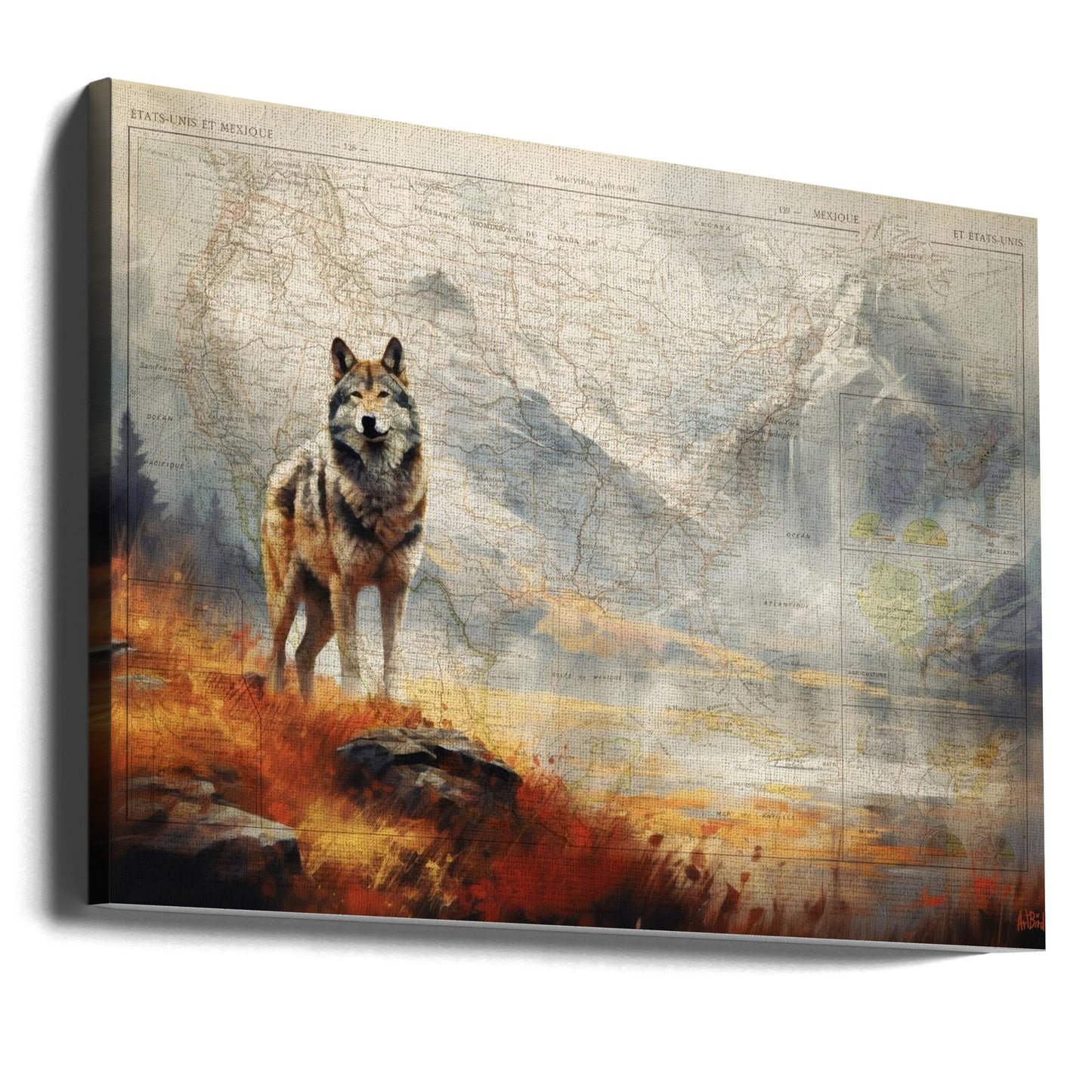 Valle del Lobo | Impresiones en Lienzo