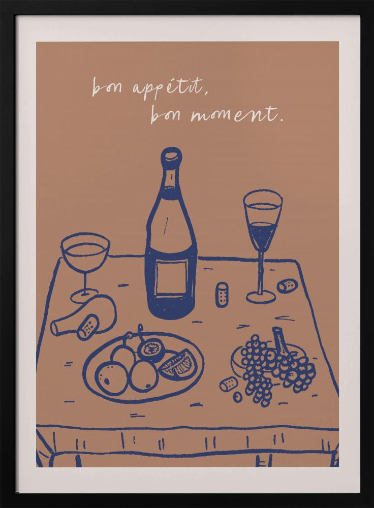 Wine and Fruits | Poster