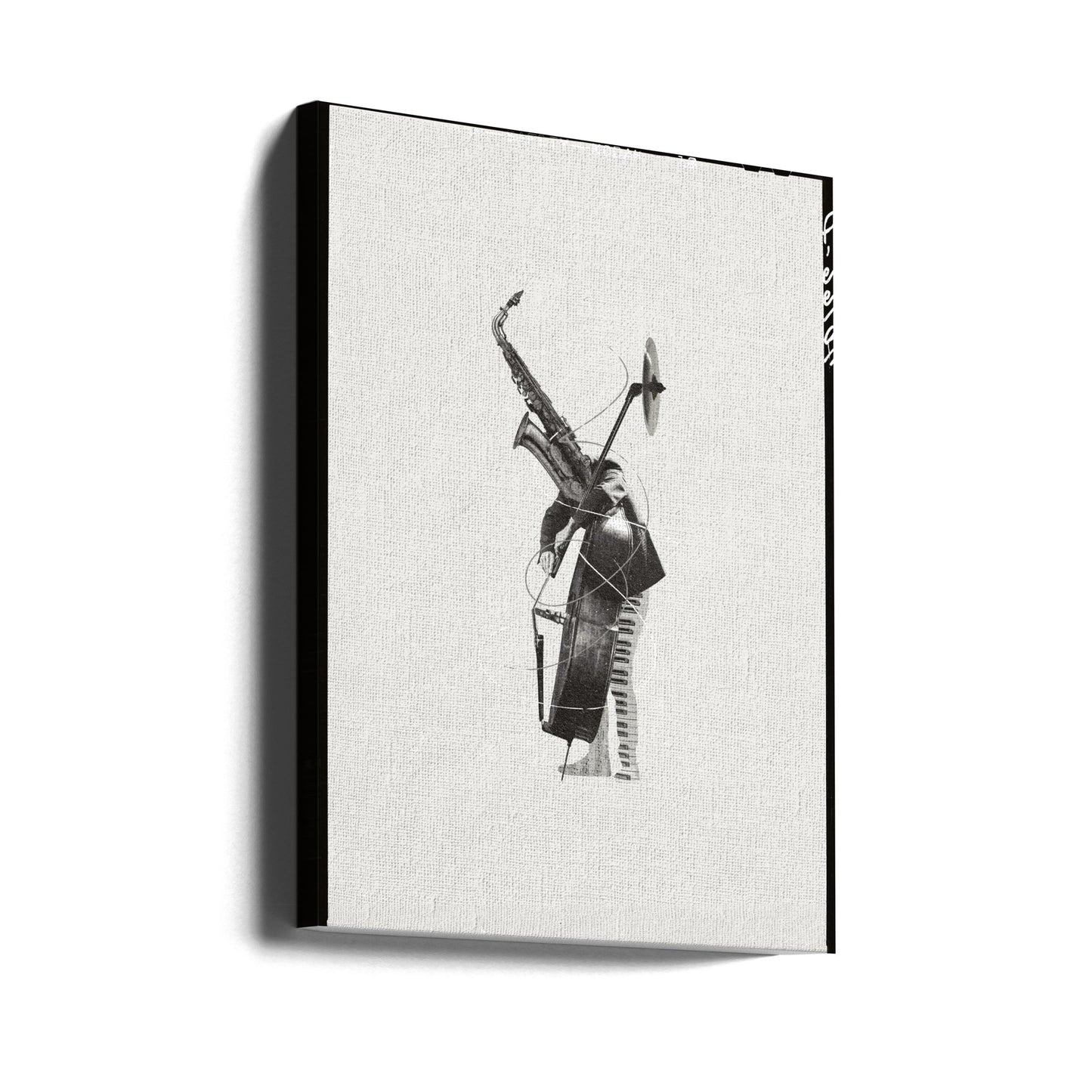 Musician With A Saxophone | Canvas