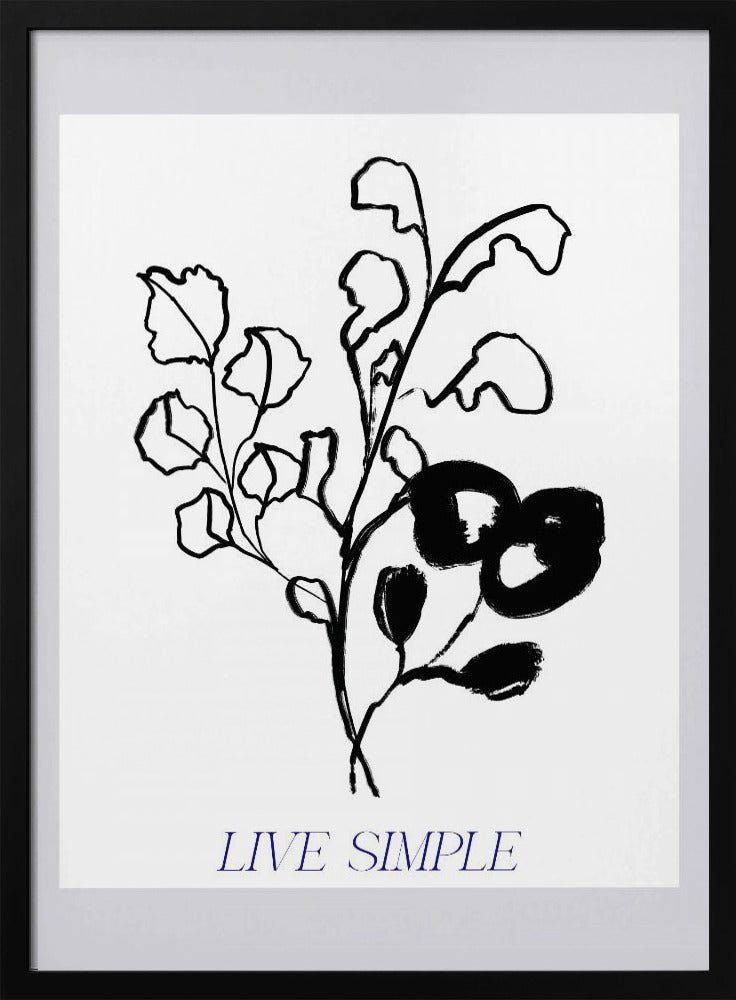 Simplicity Blooms | Poster