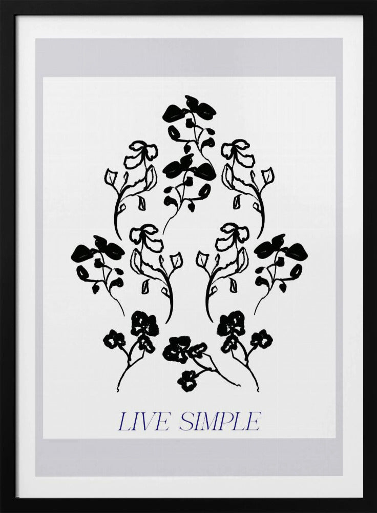 Minimalist Blooms | Poster