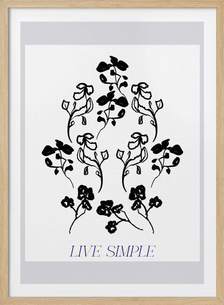 Minimalist Blooms | Poster
