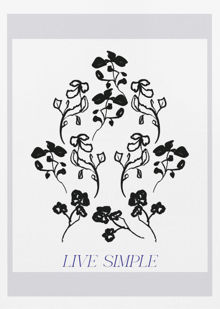 Minimalist Blooms | Poster
