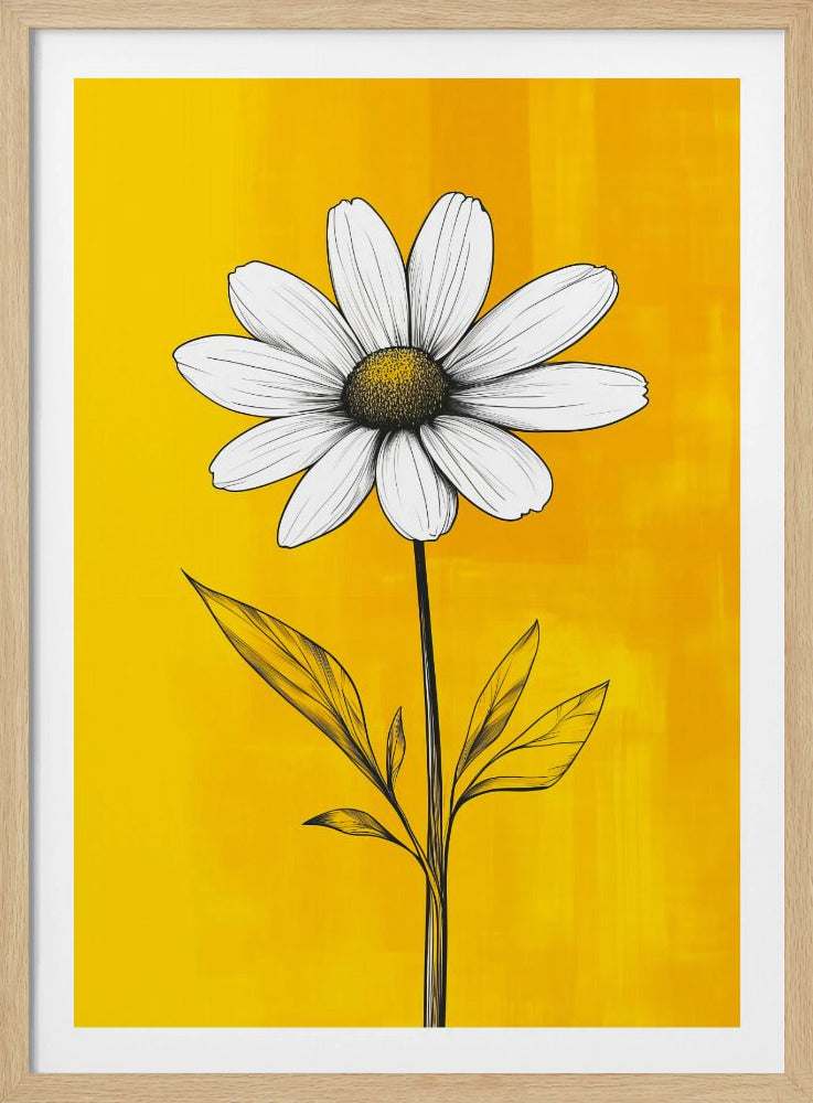 Evergreen Graphic Floral | Poster