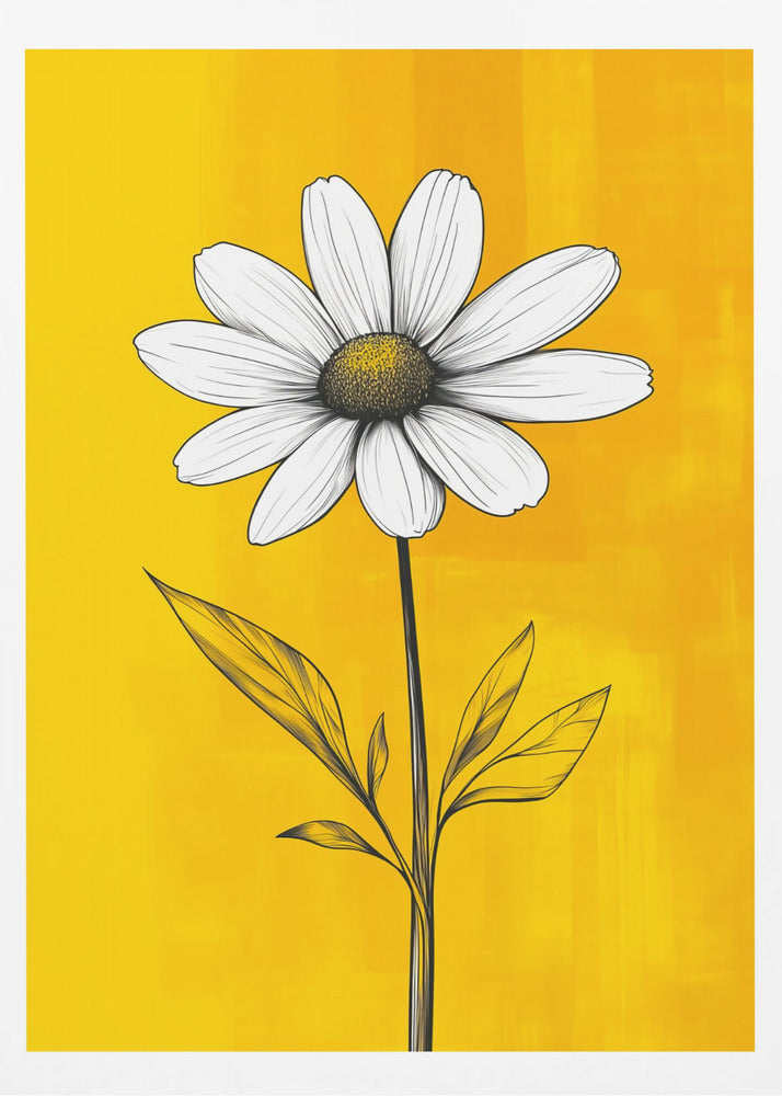 Evergreen Graphic Floral | Poster