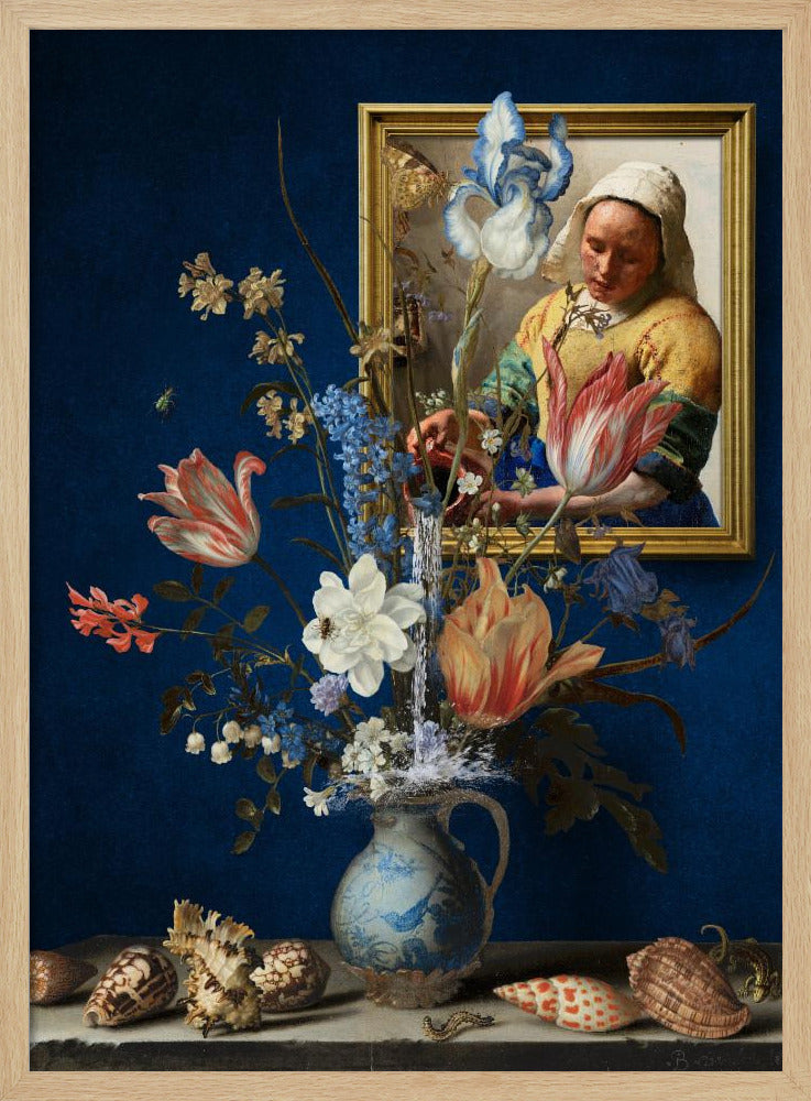 Balthasar &amp; Vermeer -  Art Combined | Poster