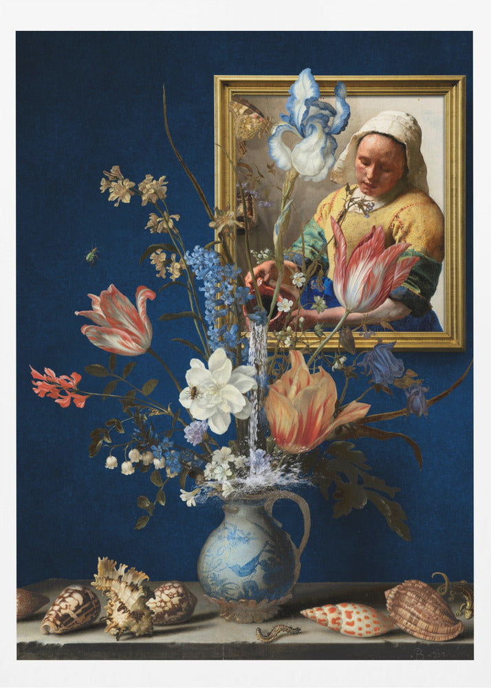 Balthasar &amp; Vermeer -  Art Combined | Poster