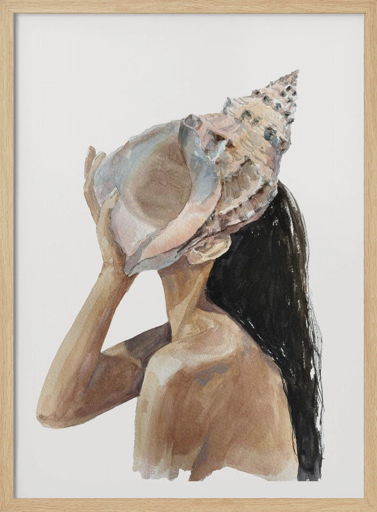 Whispering Seashell | Poster