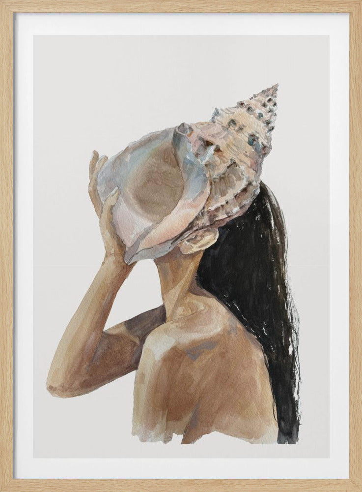 Whispering Seashell | Poster