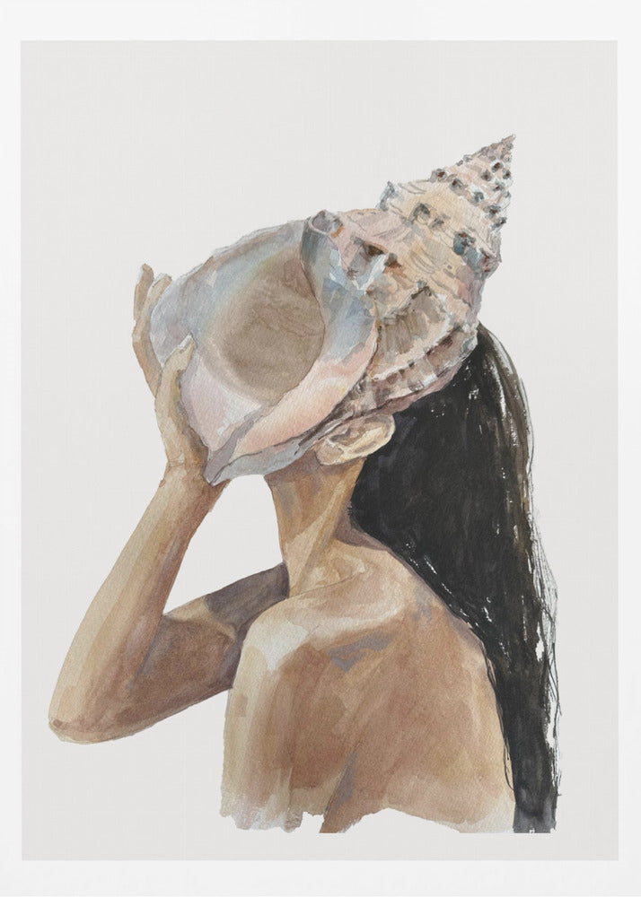 Whispering Seashell | Poster