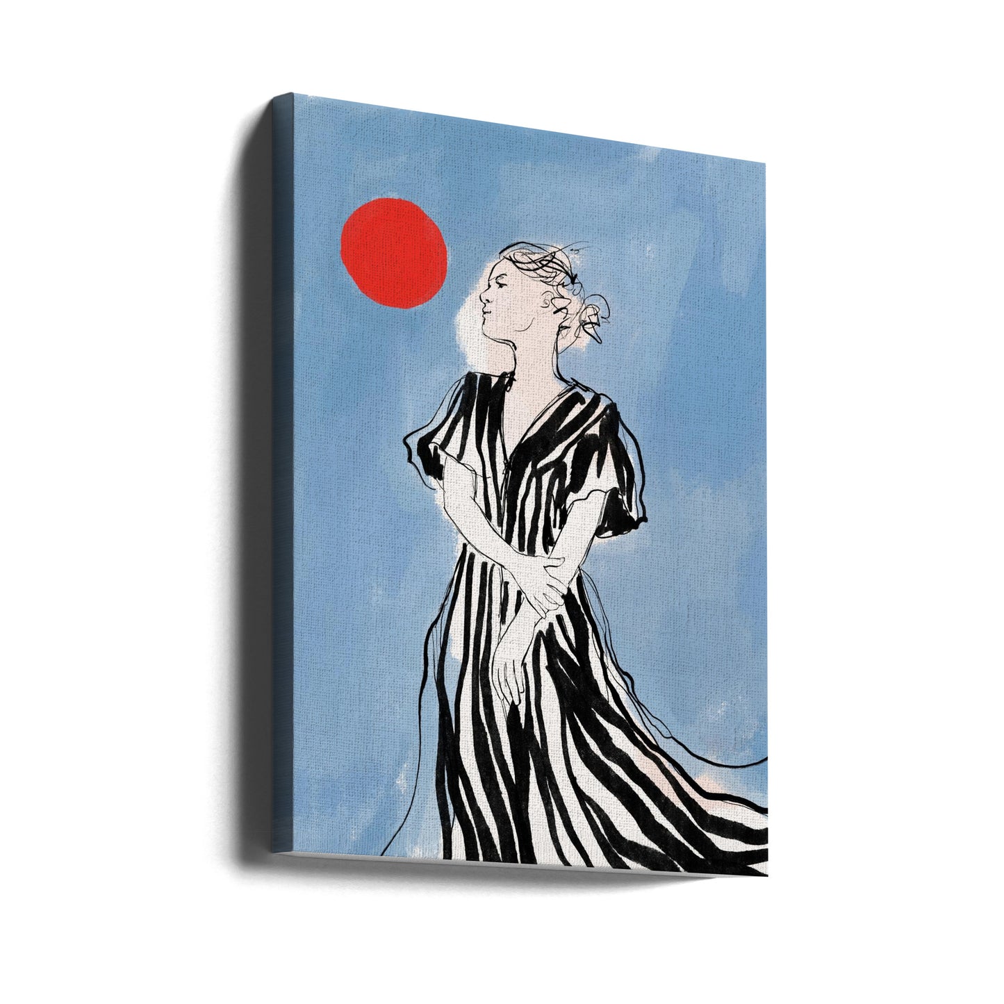 Serene Stripes | Canvas