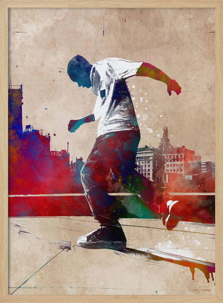 Sport Breakdancer art | Poster