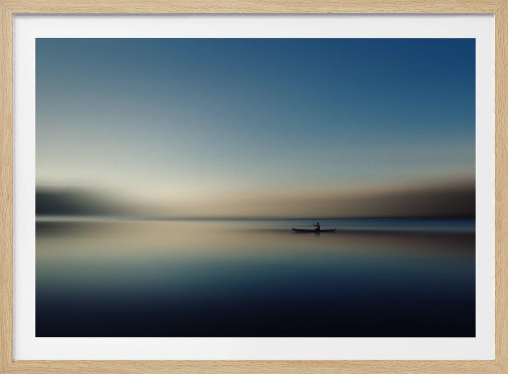 allein irgendwo | Poster - Kunstdruck